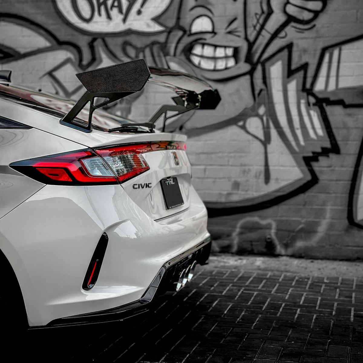 Seibon GT-Style Carbon Fiber rear spoiler for 2023-2026 Honda Civic Type R