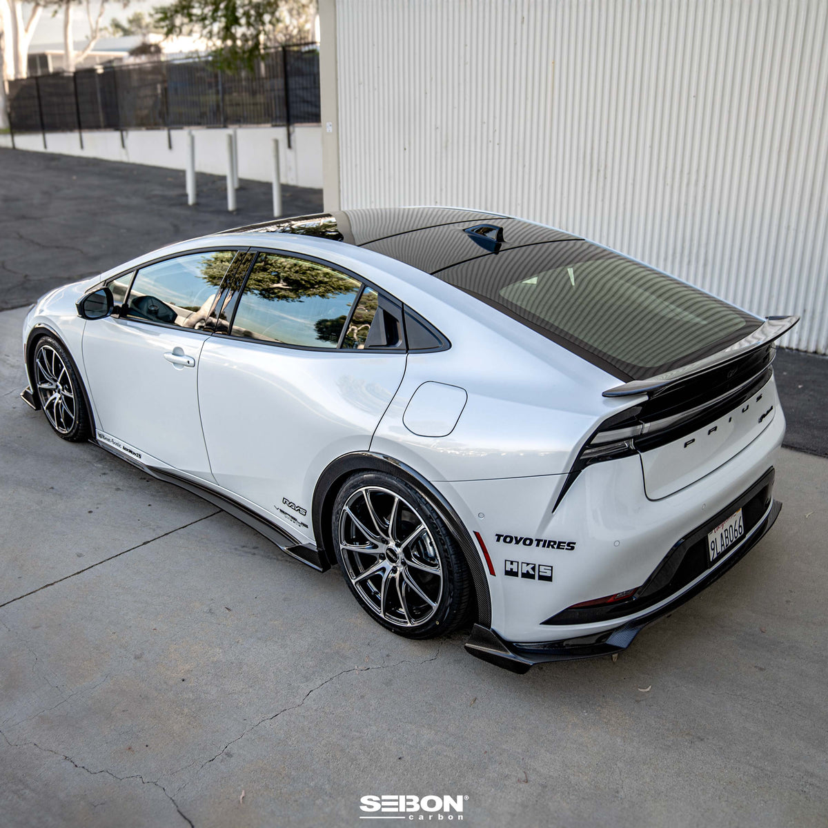 Seibon MB-Style Carbon Fiber Rear Spoiler for 2023-2026 Toyota Prius