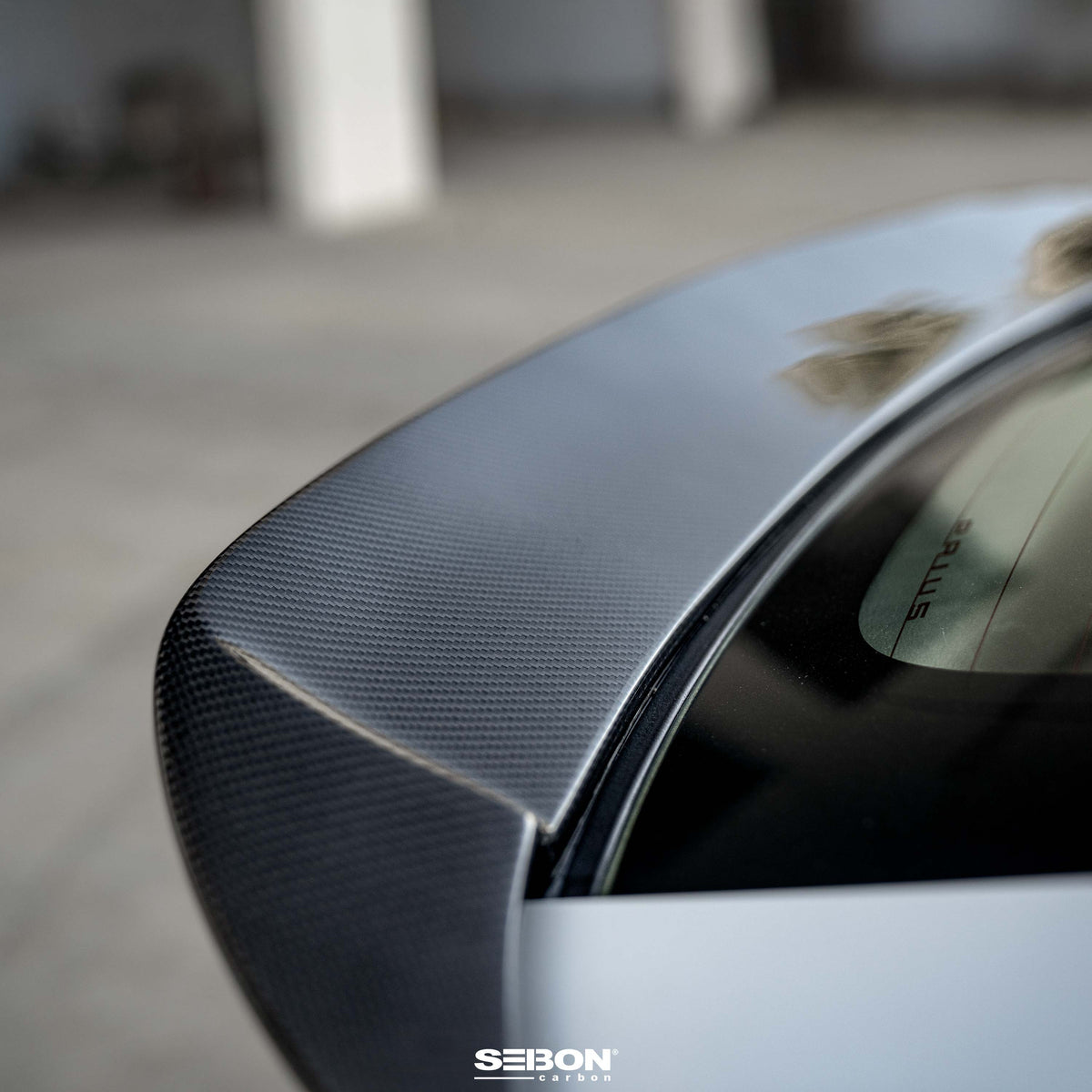 Seibon MB-Style Carbon Fiber Rear Spoiler for 2023-2026 Toyota Prius