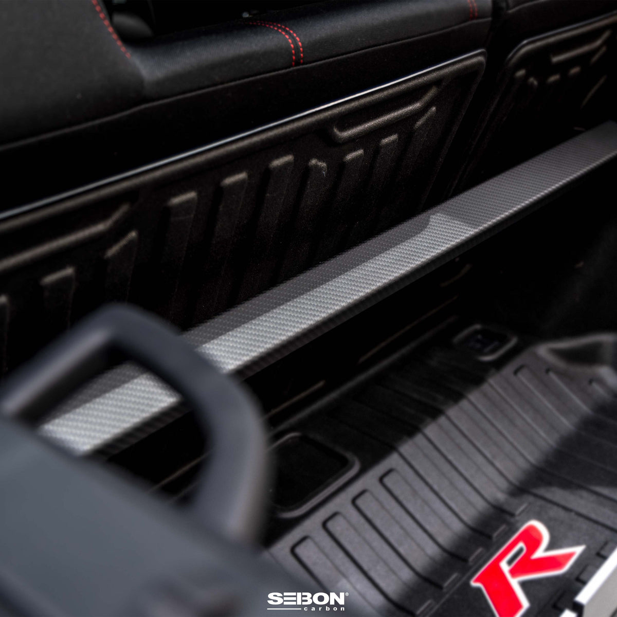 Seibon Carbon Fiber Rear Strut Brace for 2023-2026 Honda Civic Type R