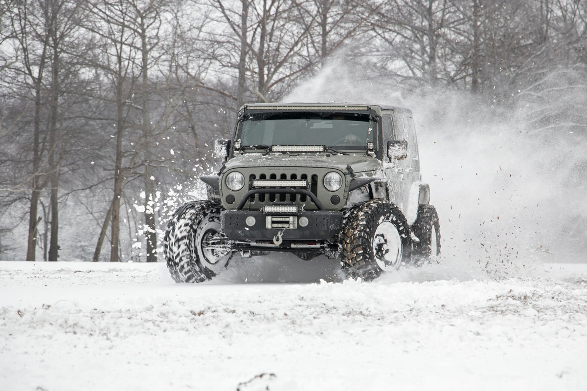 Rough Country 4 Inch Lift Kit | 4-Door | X-Series | Jeep Wrangler JK 2WD/4WD (2007-2018)