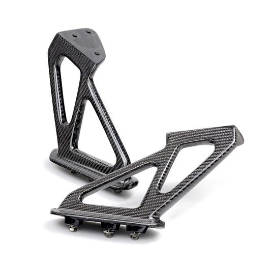 Seibon OEM-Style Carbon Fiber rear spoiler mounting bracket for 2023-2026 Honda Civic Type R