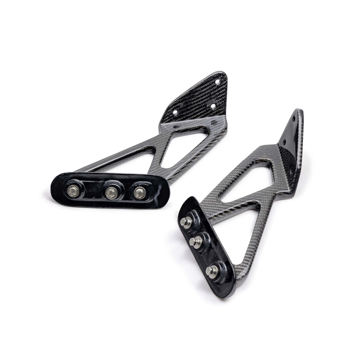 Seibon OEM-Style Carbon Fiber rear spoiler mounting bracket for 2023-2026 Honda Civic Type R
