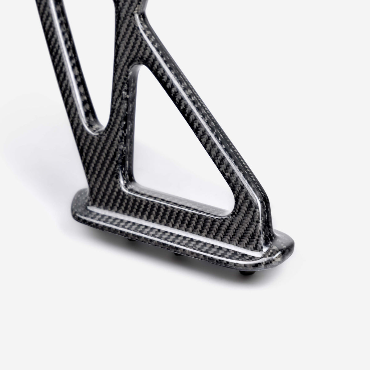 Seibon OEM-Style Carbon Fiber rear spoiler mounting bracket for 2023-2026 Honda Civic Type R