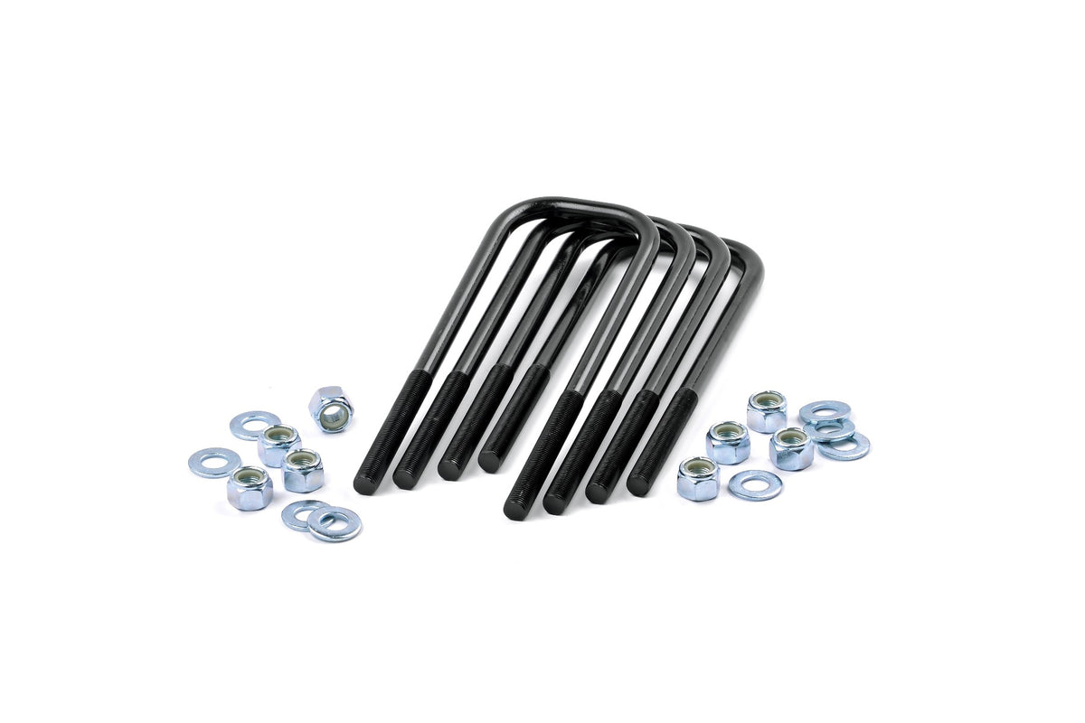 Rough Country Universal Large Radius Semi Round U-Bolt Kit (Multiple Sizes)