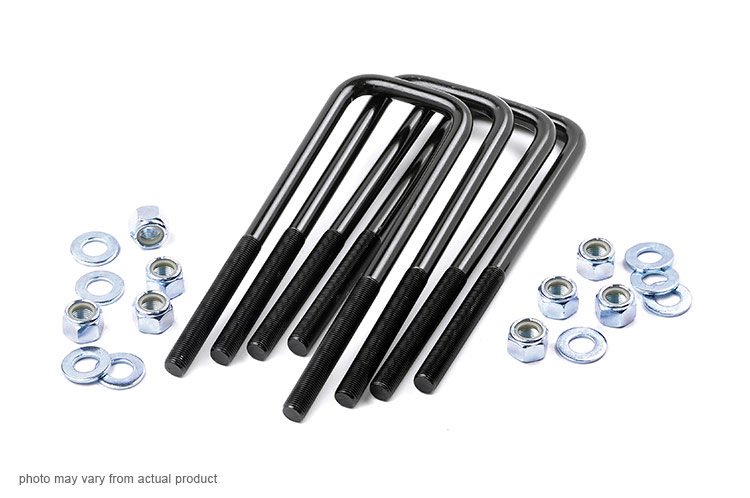 Rough Country Universal Square U-Bolt Kit (Multiple Sizes)
