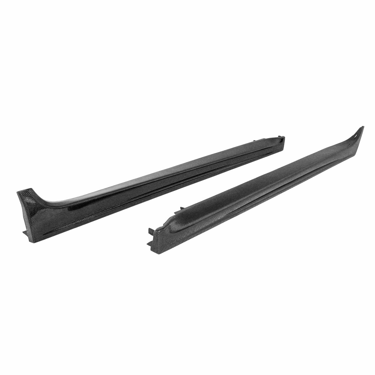 Seibon OEM-Style Carbon Fiber side skirts for 2008-2015 Mitsubishi Lancer EVO X