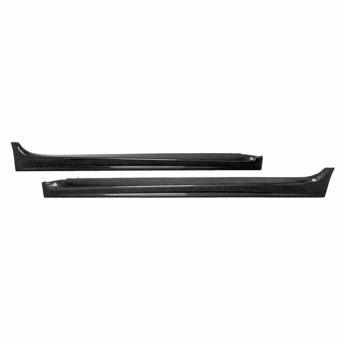 Seibon OEM-Style Carbon Fiber side skirts for 2008-2015 Mitsubishi Lancer EVO X
