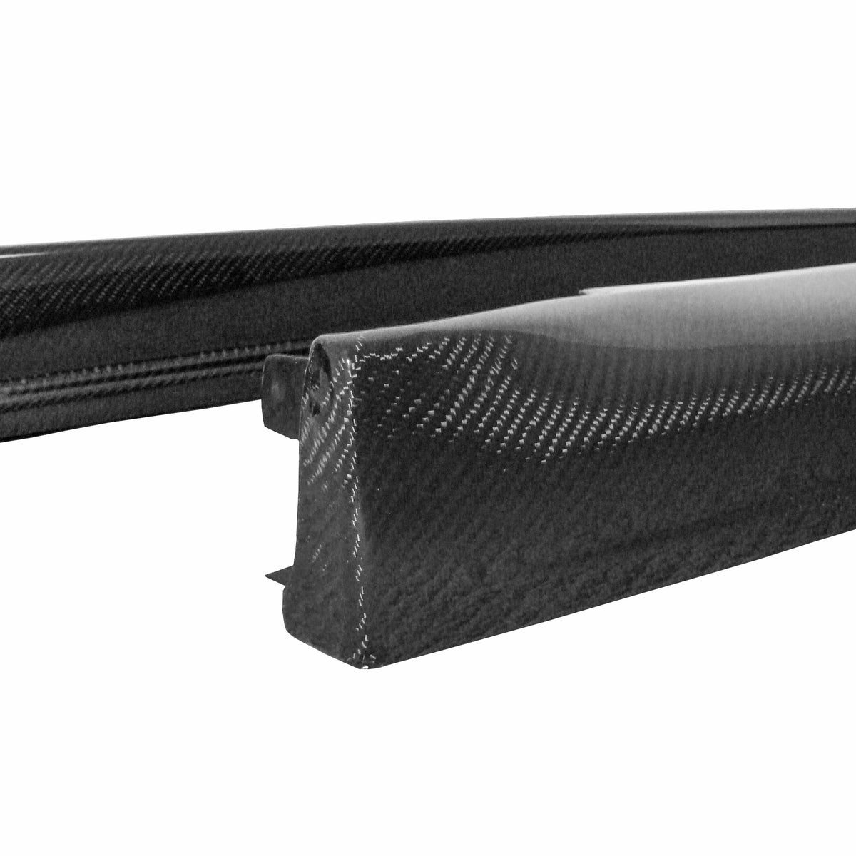 Seibon OEM-Style Carbon Fiber side skirts for 2008-2015 Mitsubishi Lancer EVO X