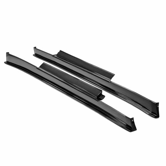Seibon SS-Style Carbon Fiber side skirts for 2009-2016 Nissan GT-R