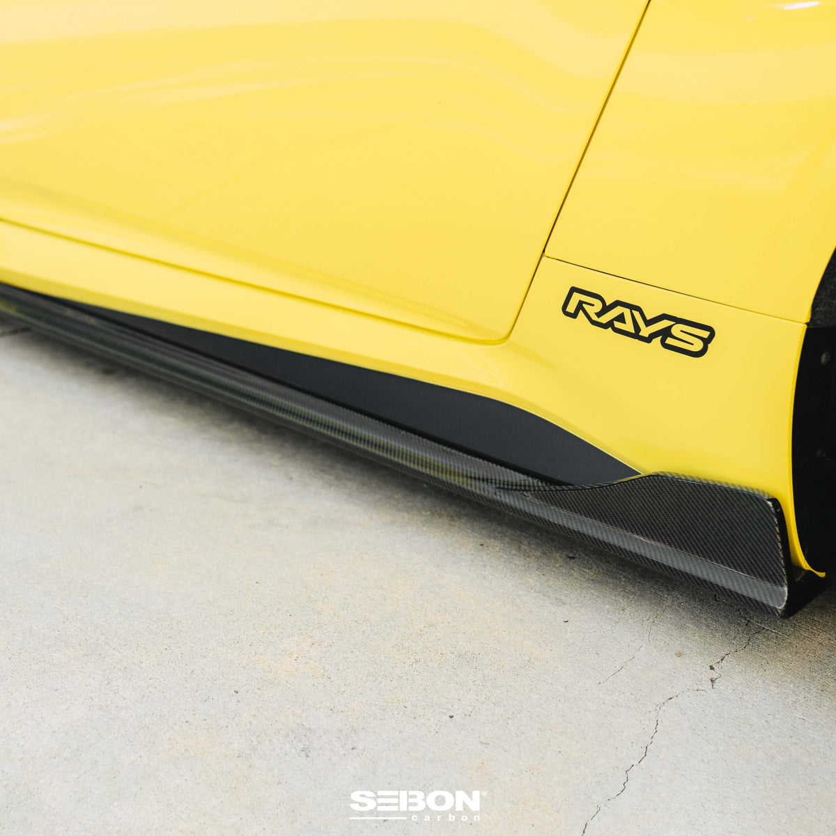 Seibon MB-Style Carbon Fiber side skirts for 2023-2026 Nissan Z