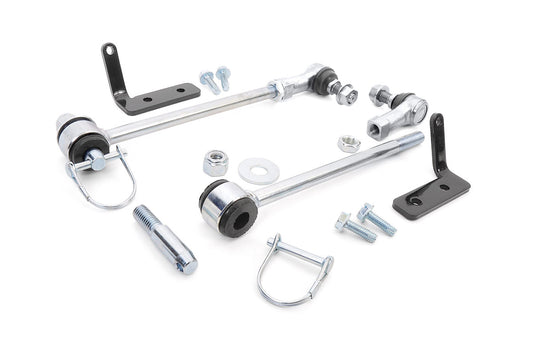 Rough Country Quick Disconnect Sway Links | 3.5-6 Inch Lift | Jeep Gladiator JT/Wrangler JK/Wrangler Unlimited