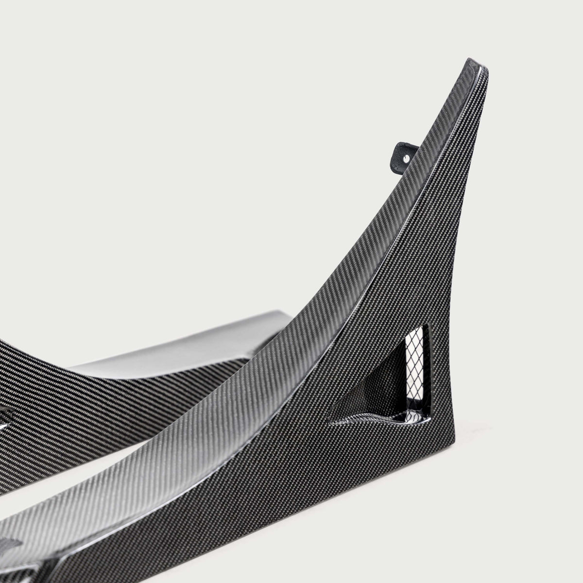 Seibon MB-Style Carbon Fiber Rear Side Skirt Extensions for 2023-2026 Honda Civic Type R