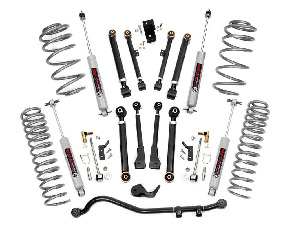 Rough Country 2.5 Inch Lift Kit | Jeep Wrangler TJ 4WD (1997-2006)