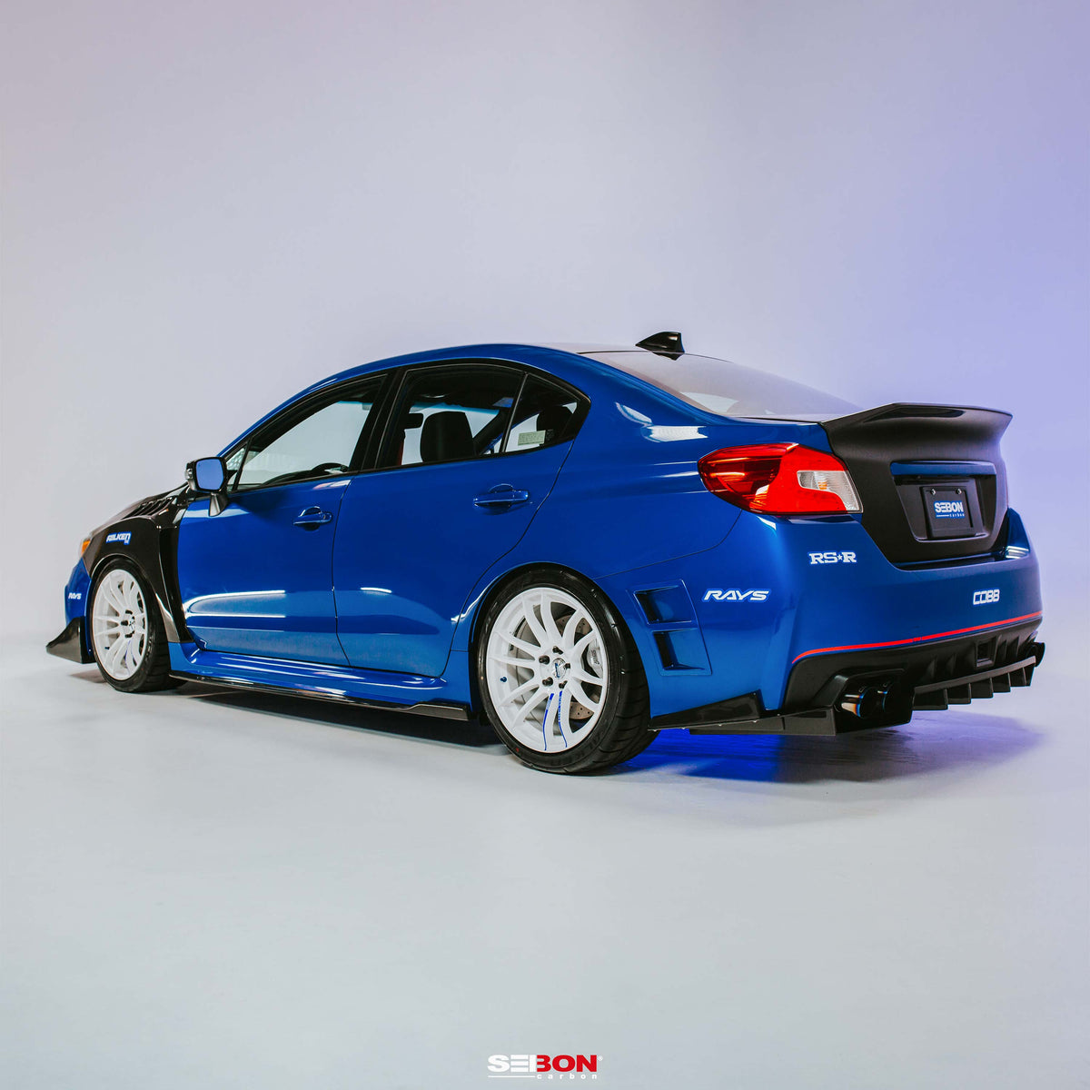 Seibon C-Style Carbon Fiber Trunk Lid for 2015-2021 Subaru WRX / STi