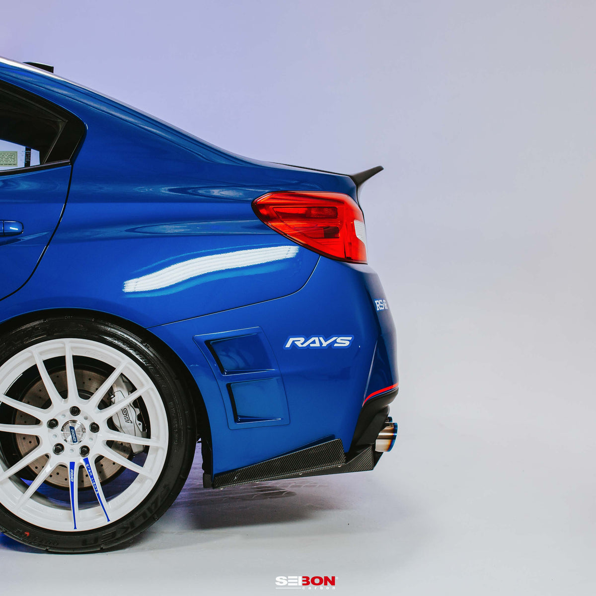 Seibon C-Style Carbon Fiber Trunk Lid for 2015-2021 Subaru WRX / STi
