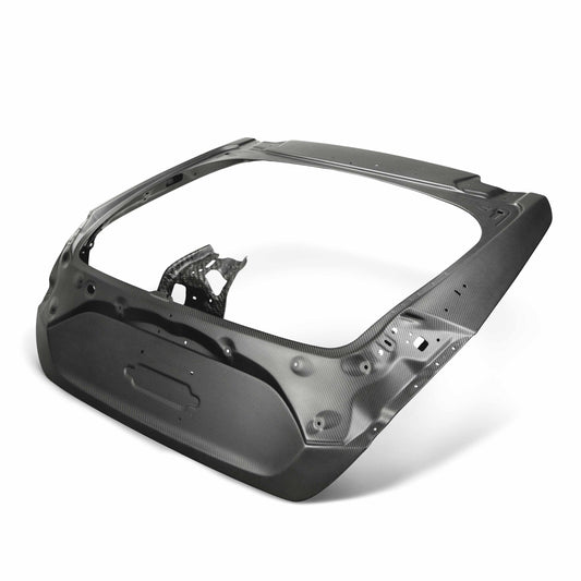 Seibon OEM-style dry Carbon Fiber Trunk Lid for 2017-2021 Honda Civic Type R - Matte