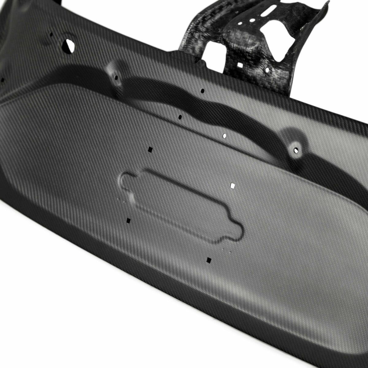 Seibon OEM-style dry Carbon Fiber Trunk Lid for 2017-2021 Honda Civic Type R - Matte
