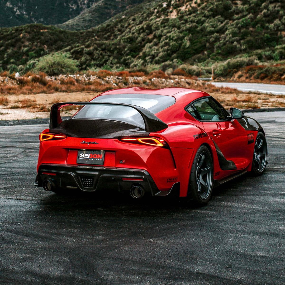 Seibon Carbon fiber trunk lid for 2020-2026 Toyota GR Supra