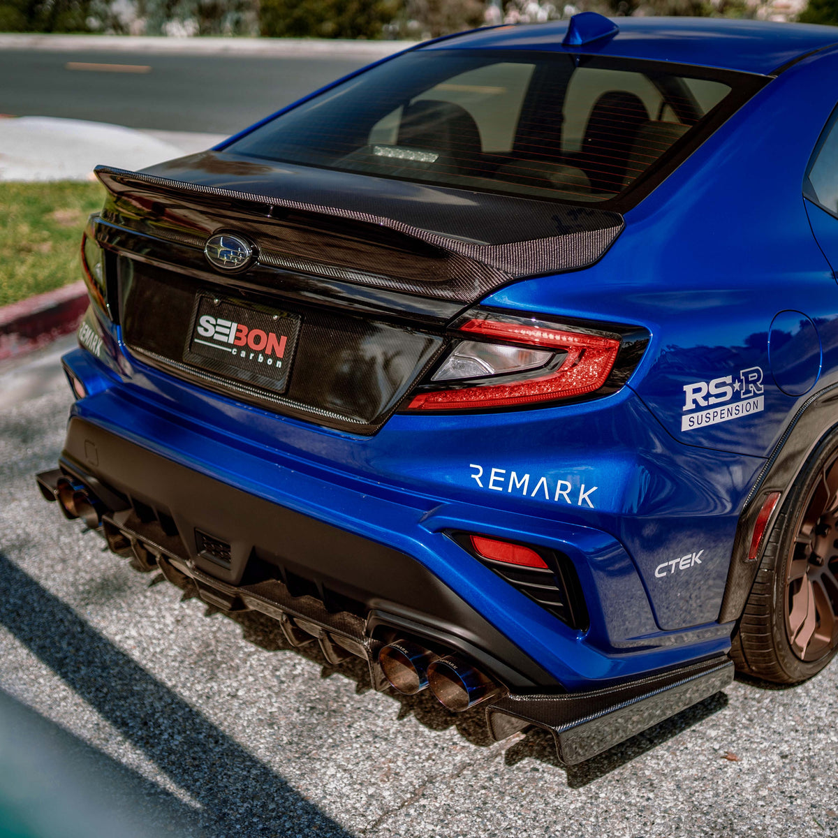 Seibon C-Style Carbon Fiber Trunk Lid for 2022-2026 Subaru WRX