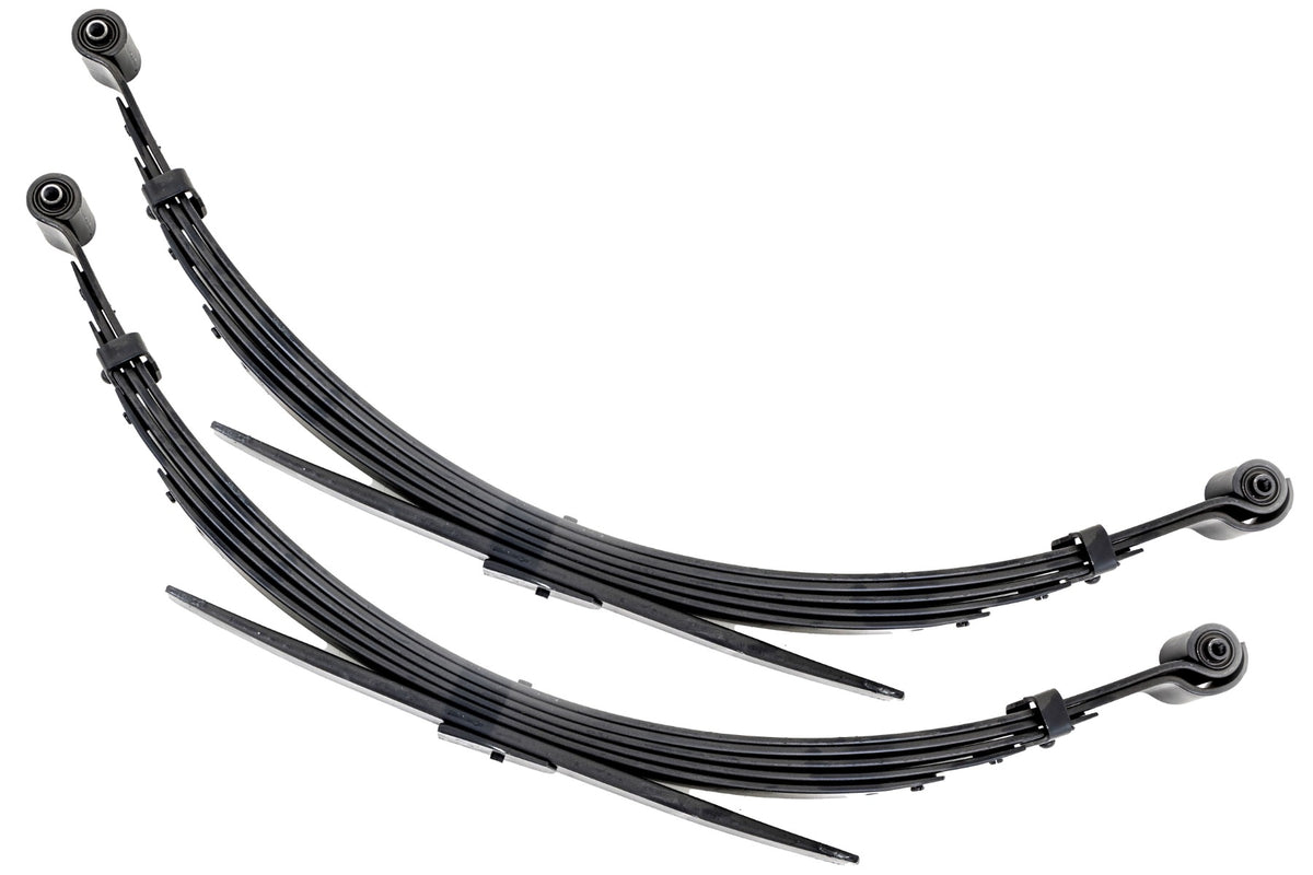 Rough Country Rear 52 Inch Leaf Springs | 4" Lift | Pair | Chevy/GMC C10/K10 Truck & SUV/K5 Blazer (73-91)
