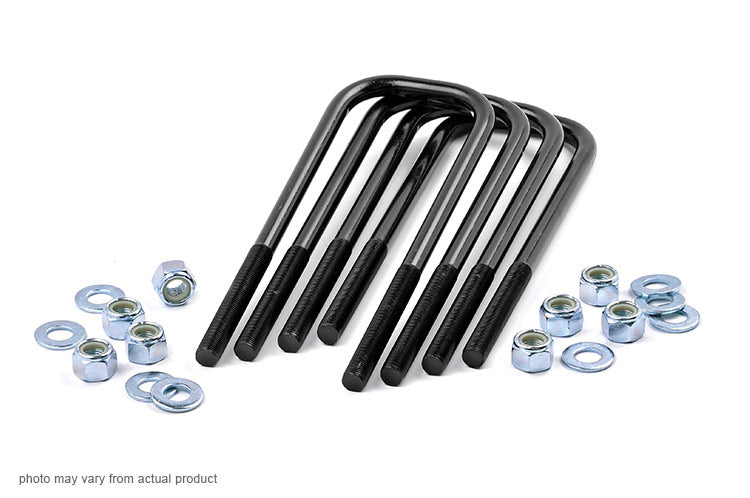 Rough Country Universal Large Radius Semi Round U-Bolt Kit (Multiple Sizes)