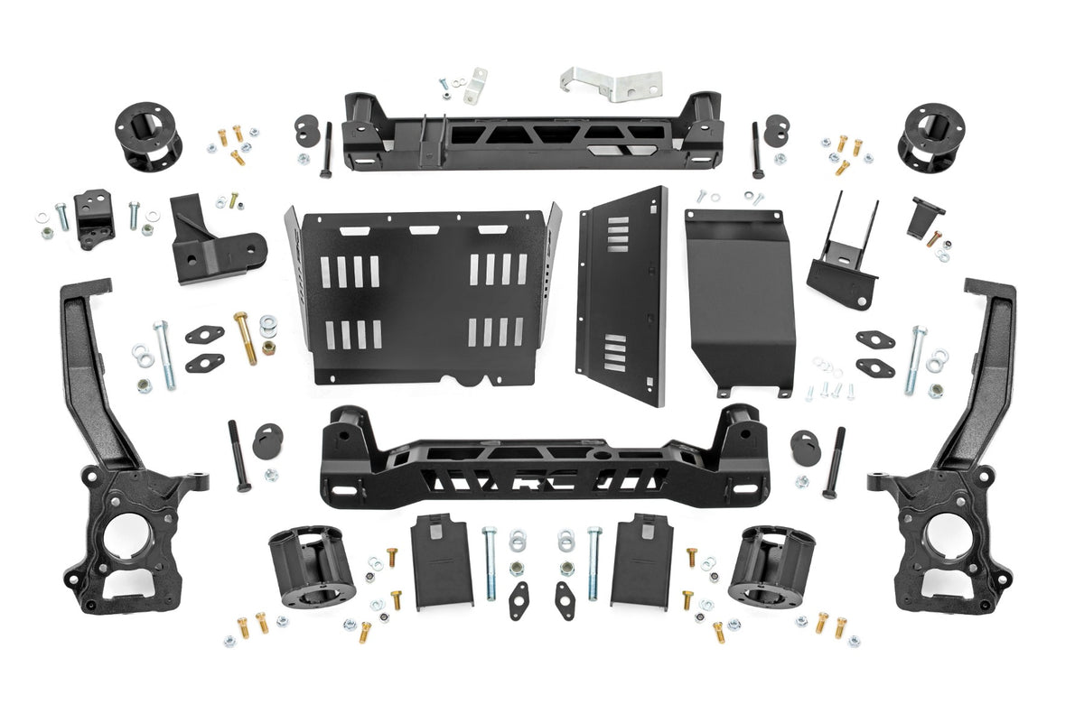 Rough Country 5 Inch Lift Kit | Badlands (Non Sasquatch) 2.3L | Ford Bronco 4WD (2021-2025)