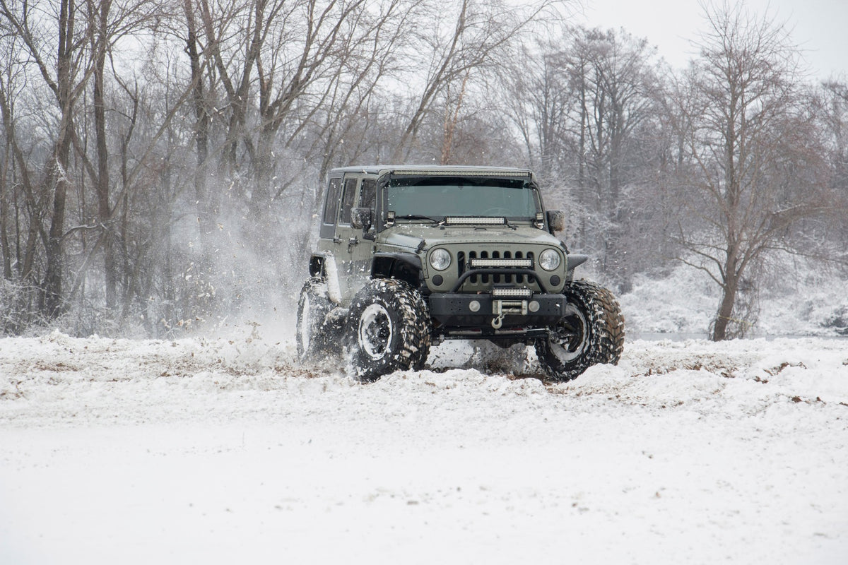 Rough Country 4 Inch Lift Kit | 4-Door | X-Series | Jeep Wrangler JK 2WD/4WD (2007-2018)