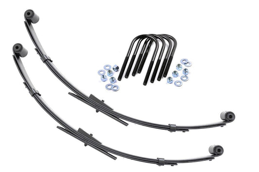 Rough Country Rear Leaf Springs | 2.5" Lift | Pair | Jeep Wrangler YJ 4WD (1987-1995)