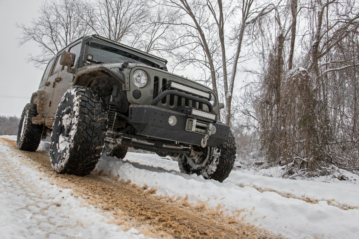 Rough Country 4 Inch Lift Kit | 4-Door | X-Series | Jeep Wrangler JK 2WD/4WD (2007-2018)