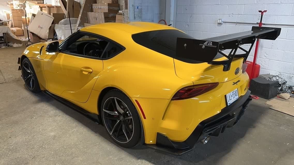 GT-250 Carbon Fiber Adjustable Wing - Toyota A90/91 Supra 2020-2024