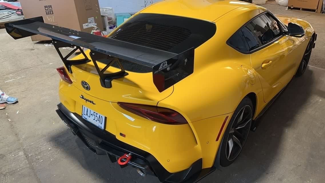 GT-250 Carbon Fiber Adjustable Wing - Toyota A90/91 Supra 2020-2024